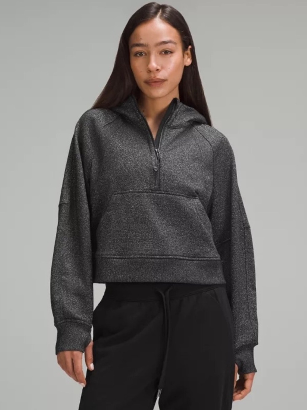 Lululemon Scuba Oversized Half Zip Hoodie Spark size XS/S